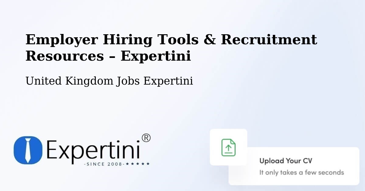 Employer Hiring Tools & Recruitment Resources – Whitefield - Whitefield, United Kingdom Jobs Expertini