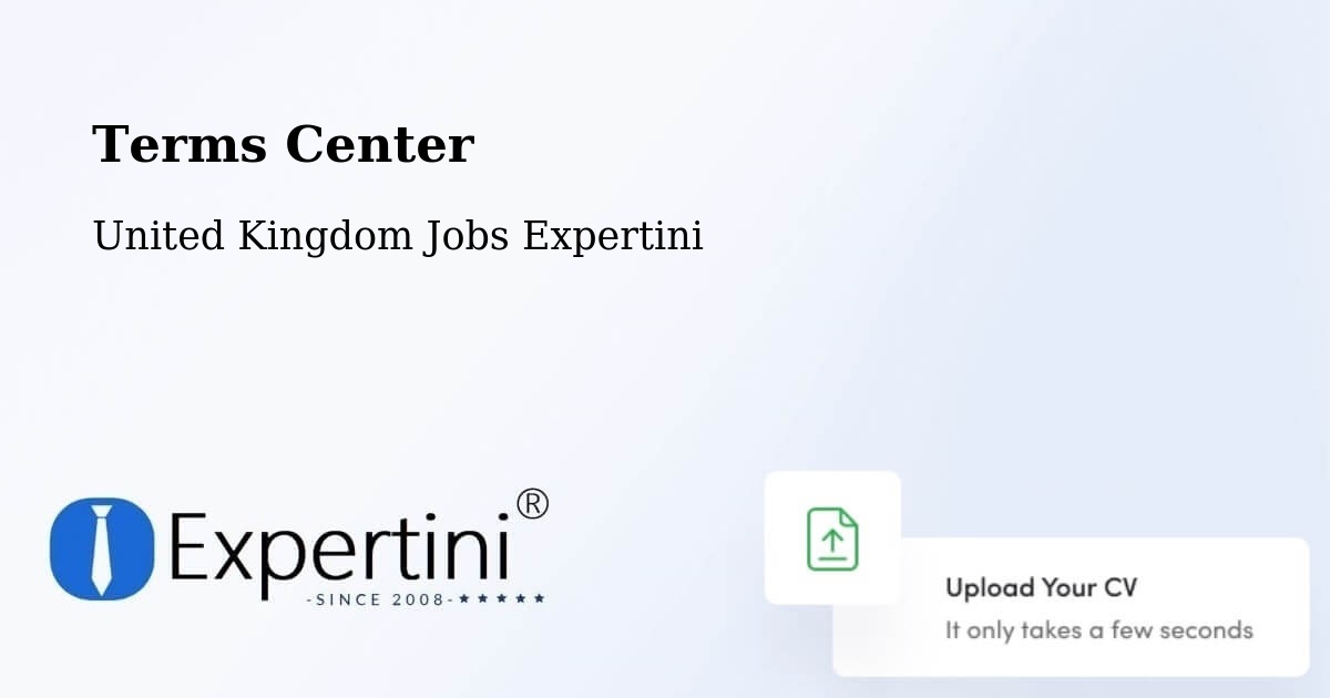 Terms of Service – Whitefield - United Kingdom Jobs Expertini